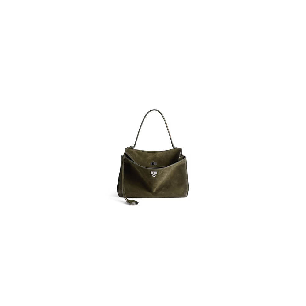 Balenciaga Rodeo Handbag Small Suede(HIGH-END GRADE)